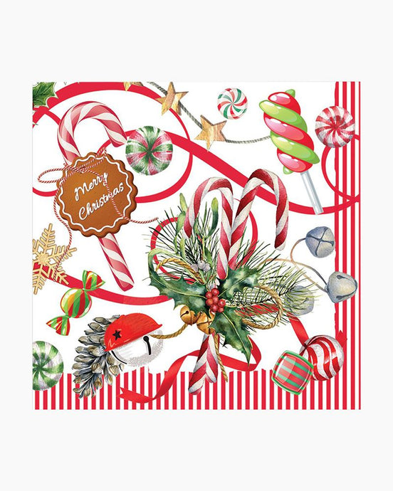Peppermint Cocktail Napkins