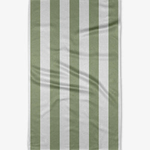 Geometry Candy Mint Tea Towel