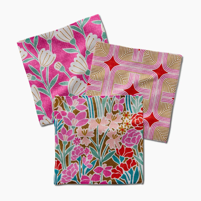 Clemmie Donna and Janae Dishcloth Set