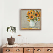 Load image into Gallery viewer, Lotties Sunflowers By Sue Schlabach Frame