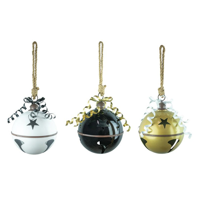 Metal Bell w/ Bow, 3 color options