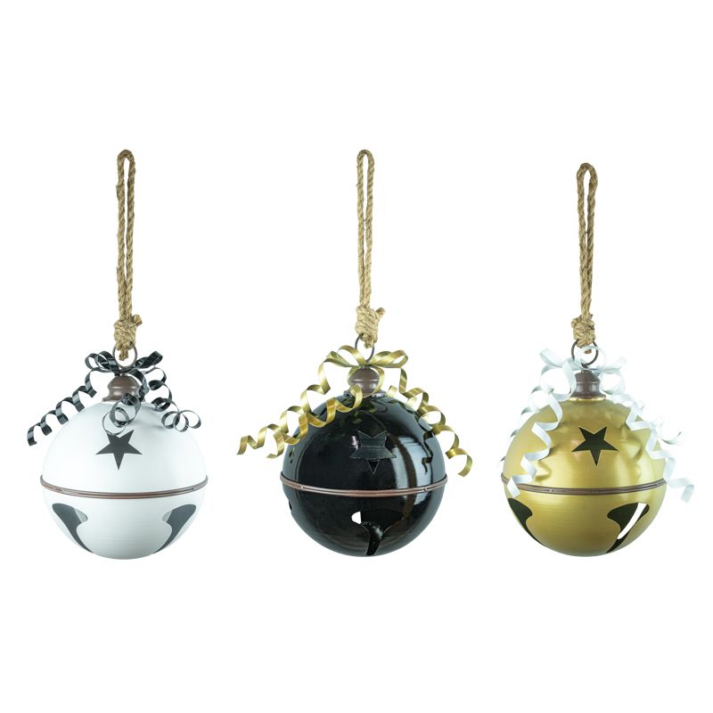 Metal Bell w/ Bow, 3 color options