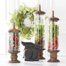 Load image into Gallery viewer, 10 Inch Dark Brown Resin Sitting Rabbit