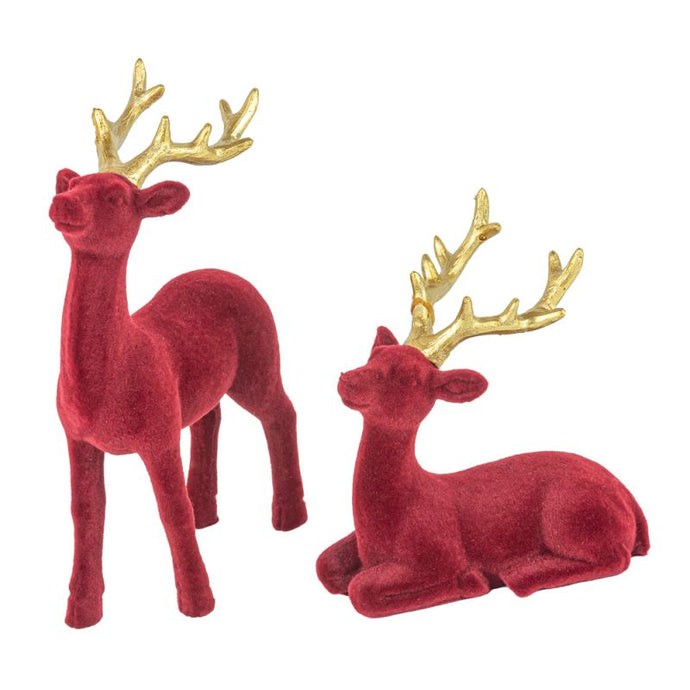 Fuzzy Red Deer Tabletop, 2 style options