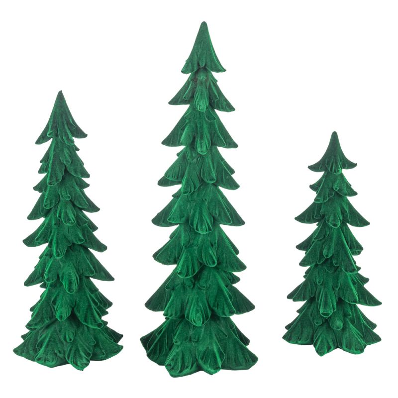 Fuzzy Green Tree, 3 size options