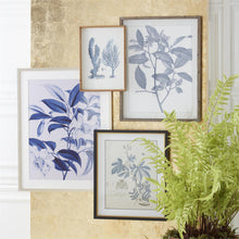 Load image into Gallery viewer, 23.75 Inch Black &amp; Gold Framed Blue Arbor Prints (6 Styles)