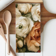 Load image into Gallery viewer, Fall Florals Tea Towel