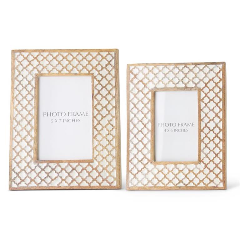 MOROCCAN PATTERN PHOTO FRAMES