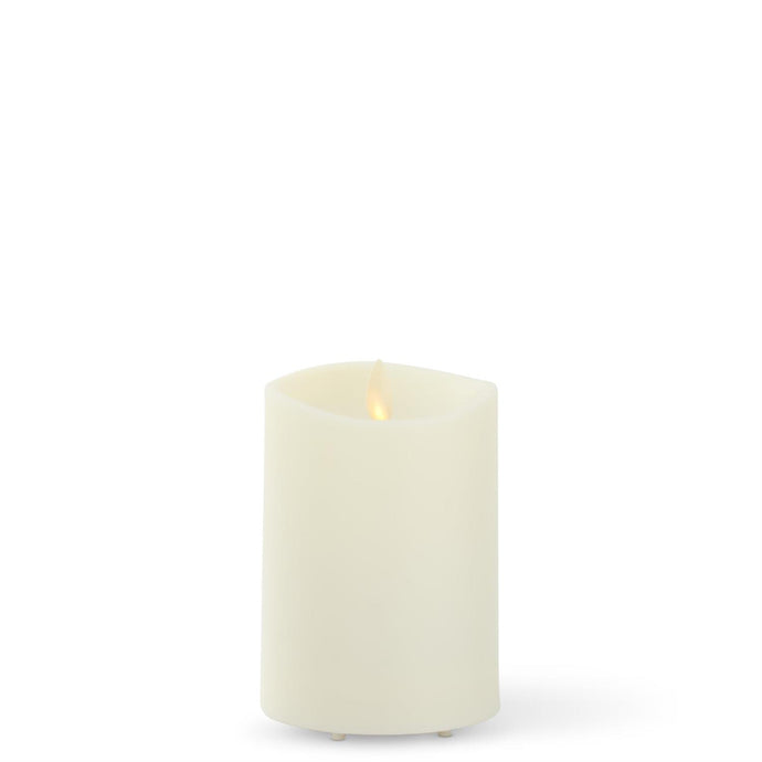 IVORY OUTDOOR PILLAR LUMINARA CANDLE