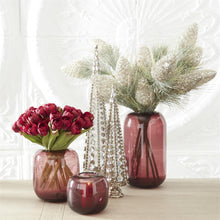 Load image into Gallery viewer, 13 Inch Red Real Touch Tulip Bundle (6 Stem)