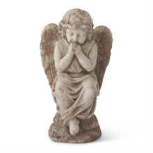 Load image into Gallery viewer, 22.75 Inch Weathered Praying Angel Statue