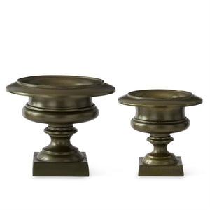 Green Cast Urn, 2 size options