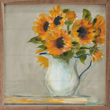 Load image into Gallery viewer, Lotties Sunflowers By Sue Schlabach Frame