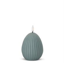 Load image into Gallery viewer, 5.25 Inch Green Accordion LED Egg Candle w/Timer
