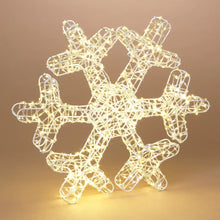 Load image into Gallery viewer, Christmas Ul Electric Lighted Holiday Snowflake 16.8"H