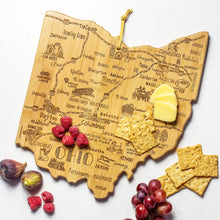 Load image into Gallery viewer, Destination Ohio Cutting Board with Engraved Artwork