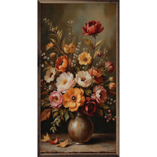 Load image into Gallery viewer, Autumn Bouquet Wood Frame