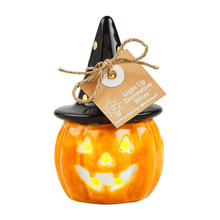 Load image into Gallery viewer, Pumpkin Light-Up Sitter