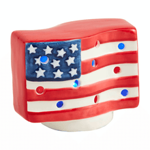 Load image into Gallery viewer, American Flag Light-Up Sitter