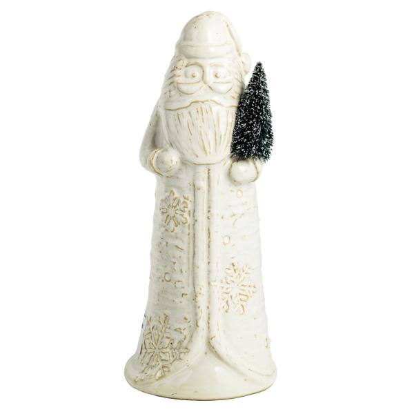 Large White Christmas Santa Sitter