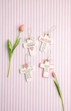 Load image into Gallery viewer, Family Sentiment Cross, 4 style options