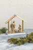 Gold Resin Nativity Display
