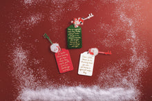 Load image into Gallery viewer, Santa Magic Key Tag, 3 style options