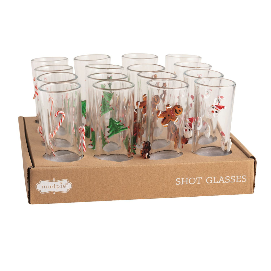 Christmas Shotglass, 4 style options