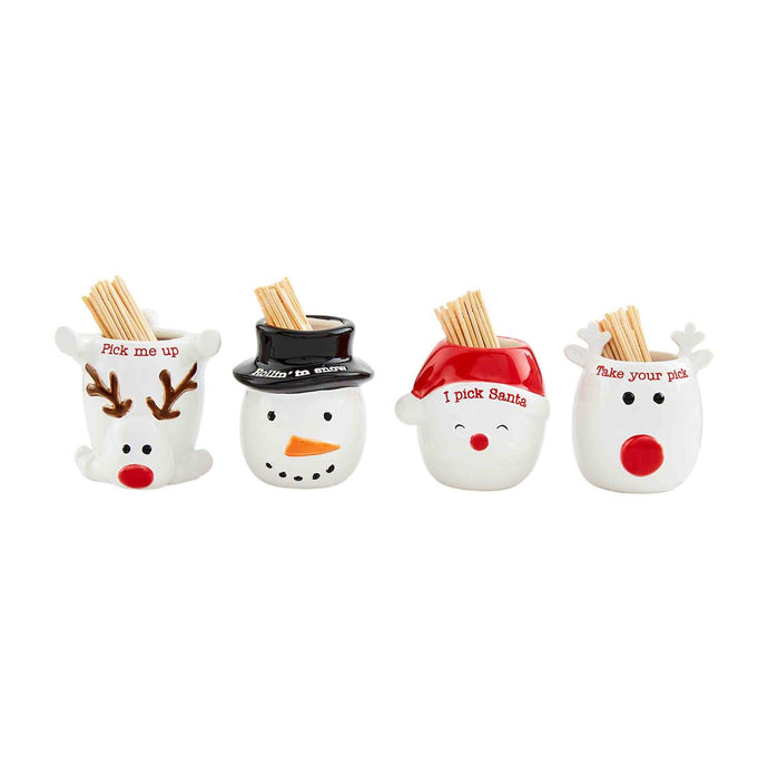 CHRISTMAS CIRCA TOOTHPICK HOLDER,