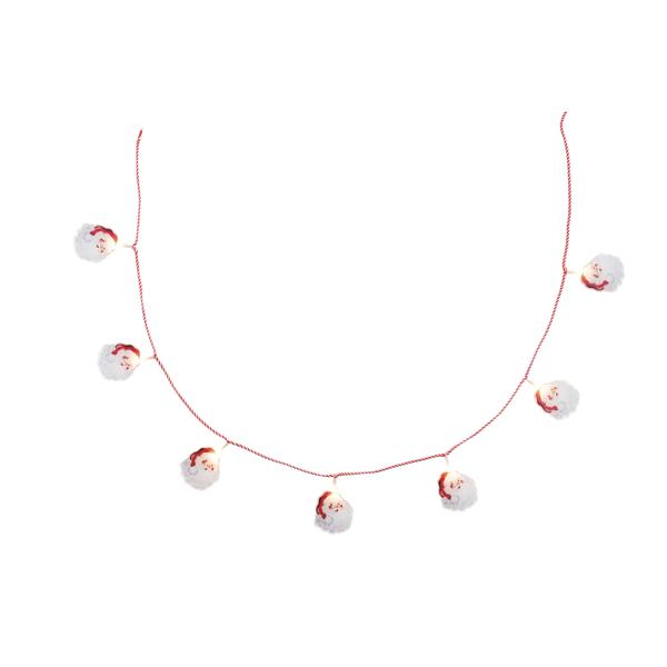 Santa LED Garland