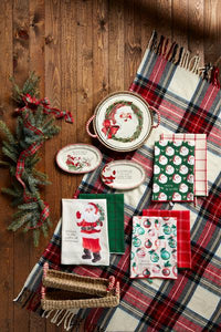 Santa Platter & Basket Set