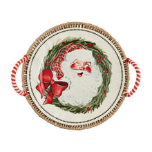 Load image into Gallery viewer, Santa Platter &amp; Basket Set