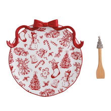 Load image into Gallery viewer, Bow Cookie Plate