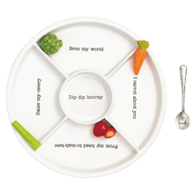 Load image into Gallery viewer, Dip Dip Hooray Veggie Crudite Set