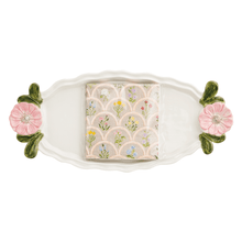 Load image into Gallery viewer, Floral Handle Hostess Set