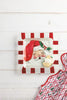 Santa Glass Platter
