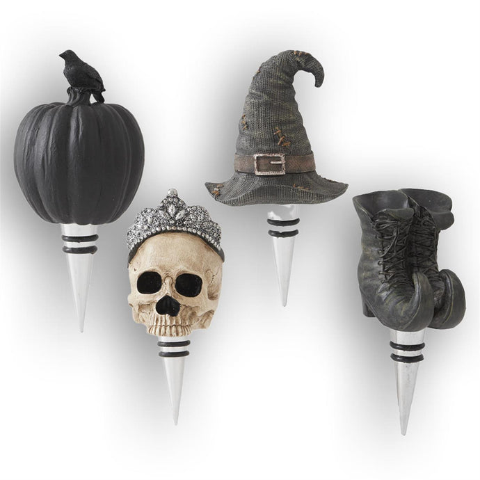 6 Inch Halloween Bottle Stoppers (4 Styles)