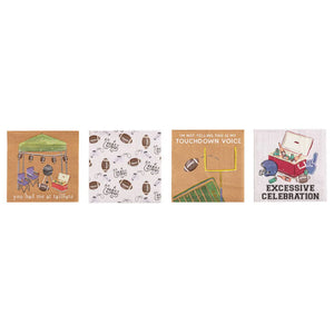 Tailgate Napkin Sets, 4 style options