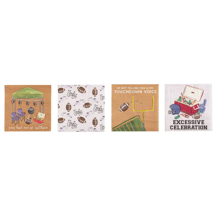 Tailgate Napkin Sets, 4 style options