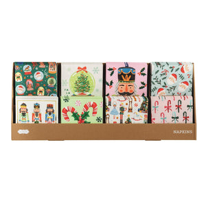 Christmas Paper Napkin Set, 8 STYLE OPTIONS