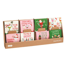 Load image into Gallery viewer, Holiday Bar Napkin Set, 8 style options
