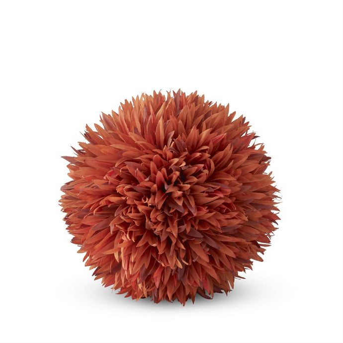 5 Inch Orange Allium Ball