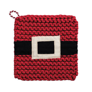 SANTA BELT XMAS POTHOLDER