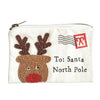 Reindeer Beaded Pouch