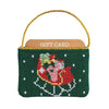 Sleigh Needlepoint Gift Card Pouch