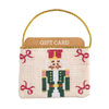 Nutcracker Needlepoint Gift Card Pouch