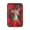 Reindeer Tartan Tidbit Tray