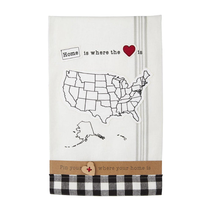 HOME HEART TOWEL