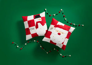 Reindeer Quilted Pillow