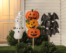 Load image into Gallery viewer, Jack-O-Lanterns Light Up Yard Stake